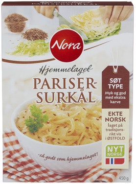 Bilde: © Nora / Oda Nora Parisersurkål Hjemmelaget