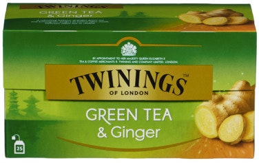 Bilde: © Twinings / Oda Twinings Grønn Te Ingefær 25 stk