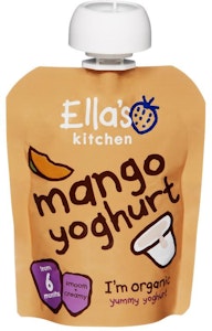 Ella's Kitchen Frukt Yoghurt Mango Fra 6 mnd