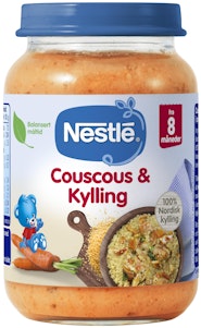 Nestlé Couscous med Kylling Fra 8 mnd, Økologisk