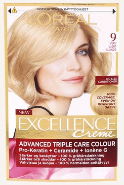 Bilde: © L'Oreal / Oda L'Oreal Excellence 9 Meget Lys Blond