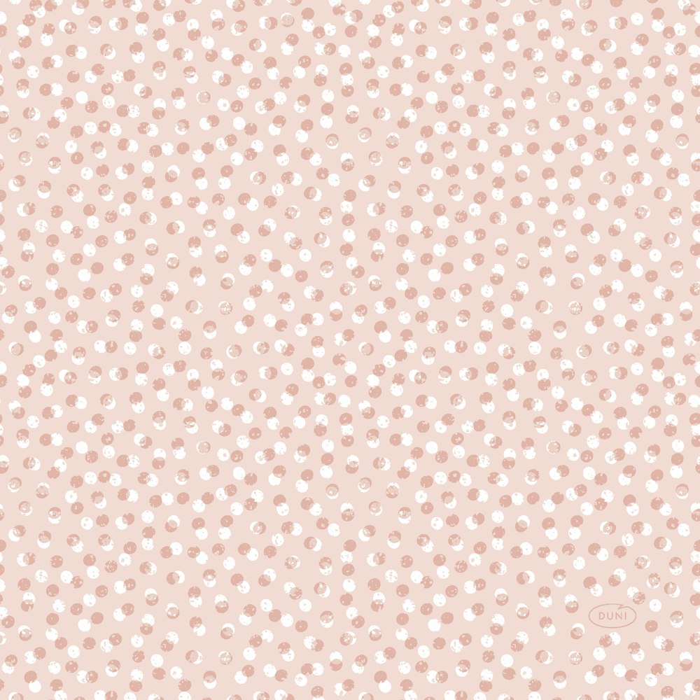 Duni Servietter Playful Dots 3 lag, 33x33 cm