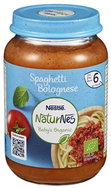 Nestlé Spagetti Bolognese Fra 6 mnd, Økologisk