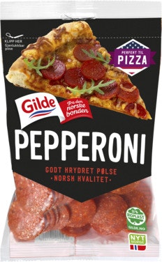 Bilde: © Gilde / Oda Gilde Pepperoni Skivet 130 g