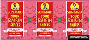 Sun·Maid Rosiner Sour Strawberry 6 x 37,7g