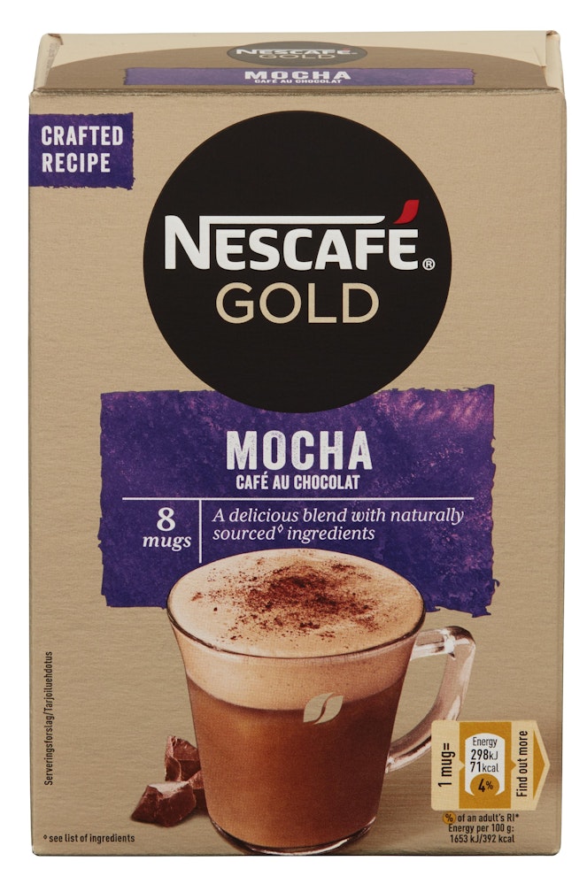 Nescafé Mocha Cafe Au Chocolat 8stk