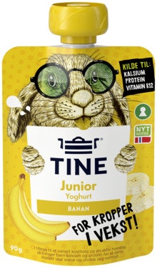 Bilde: © Tine / Oda Tine Junior Yoghurt Banan