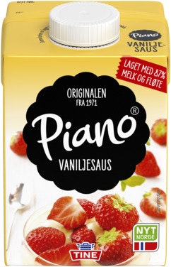 Bilde: © Tine / Oda Tine Vaniljesaus Piano