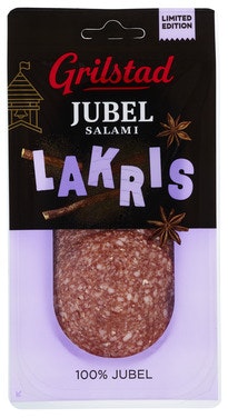 Bilde: © Grilstad / Oda Grilstad Jubelsalami Lakris Limited Edition
