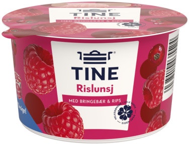 Bilde: © Tine / Oda Tine Rislunsj Med Bringebær & Rips Piano