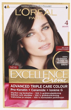 Bilde: © L'Oreal / Oda L'Oreal Excellence 4 Brun 1 stk
