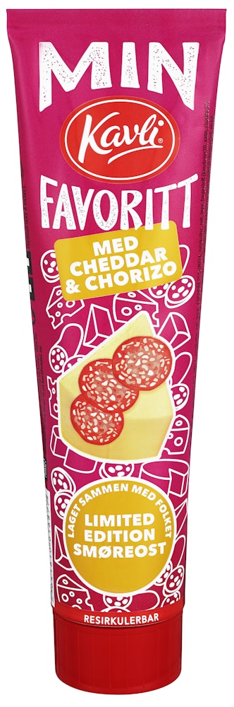 Kavli Min Kavlifavoritt Cheddar & Chorizo