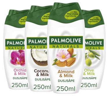 Bilde: © Palmolive / Oda Palmolive Dusjsåpe Naturals Assortert variant, 250ml