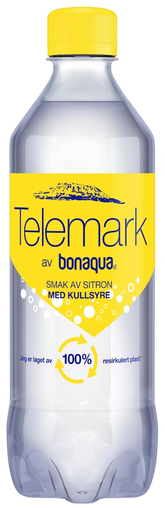 Bonaqua Telemark Sitron Sprudlende, 0,5 l