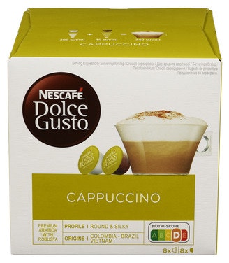 Bilde: © Dolce Gusto / Oda Dolce Gusto Dolce Gusto Cappuccino 8+8 kapsler