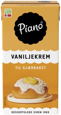 Bilde: © Tine / Oda Tine Piano Vaniljekrem Til Gjærbakst