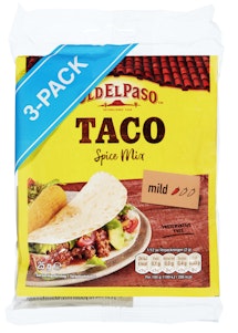Old El Paso Taco Spice Mix 3 stk 3 x 25g