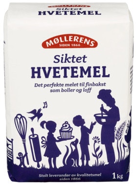 Bilde: © Møllerens / Oda Møllerens Hvetemel Siktet