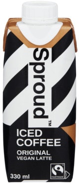 Bilde: © Sproud / Oda Sproud Iskaffe Latte Vegansk