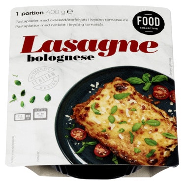 Bilde: © Food Collective / Oda Food Collective Lasagne Bolognese I krydret tomatsaus