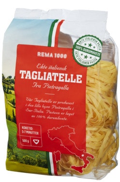 Bilde: © REMA 1000 / Oda REMA 1000 Tagliatelle