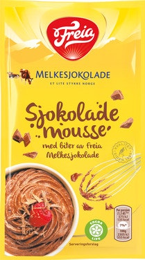 Bilde: © Freia / Oda Freia Sjokolademousse Sjokobiter