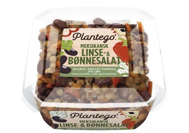 Bilde: © Plantego / Oda Plantego Meksikansk Linse- & Bønnesalat