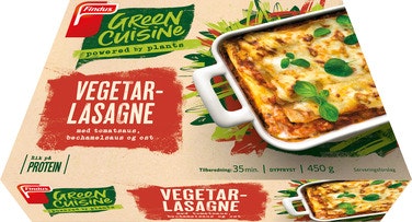 Bilde: © Findus / Oda Findus Green Cuisine Vegetarlasagne