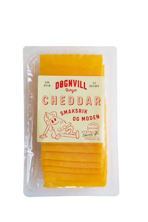 Døgnvill Cheddar 200 g