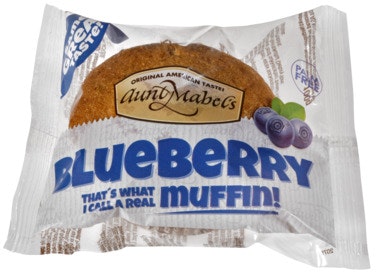 Aunt Mabels Muffins Blåbær