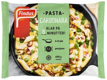 Bilde: © Findus / Oda Findus Pasta Carbonara