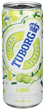 Bilde: © Tuborg / Oda Tuborg Tuborg Hard Seltzer Lime
