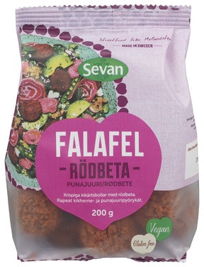Bilde: © Sevan / Oda Sevan Fersk Falafel Med Rødbet
