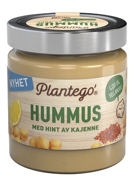 Bilde: © Plantego / Oda Plantego Hummus Med hint av kajenne