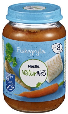 Bilde: © Nestlé / Oda Nestlé Naturnes Fiskegryte Fra 8 mnd