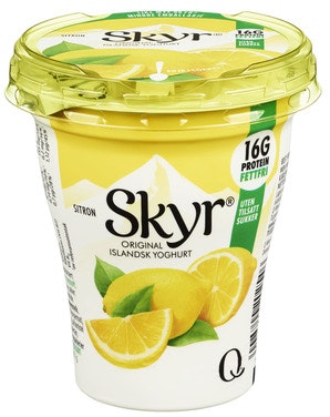 Bilde: © Q-meieriene / Oda Q-meieriene Skyr Sitron