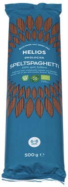 Helios Speltspagetti Fullkorn Økologisk