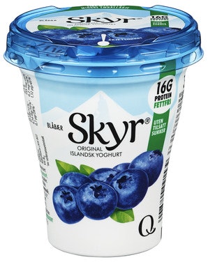 Bilde: © Q-meieriene / Oda Q-meieriene Skyr Blåbær & Vanilje