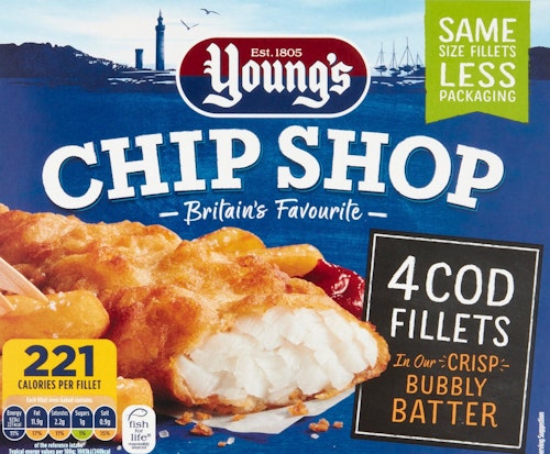 Bilde: © Young's / Oda Young's Torskefilet 4 stk