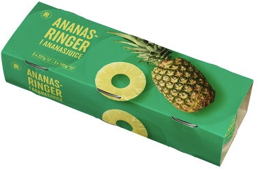 Bilde: © REMA 1000 / Oda REMA 1000 Ananas i Skiver 3-pk