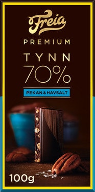 Bilde: © Freia / Oda Freia Premium 70% Pekan & Havsalt