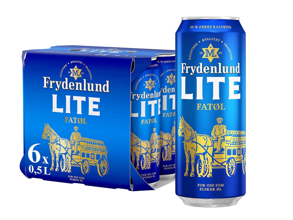 Frydenlund Fatøl Lite 6 x 0,33L