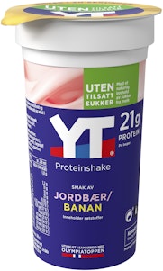 Tine YT Proteinshake Jordbær & Banan