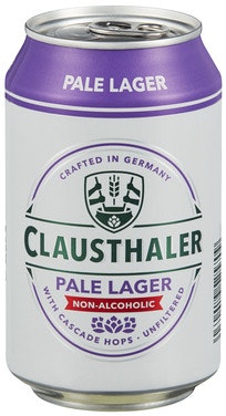 Bilde: © Clausthaler / Oda Clausthaler Clausthaler Pale Lager