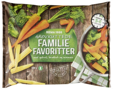 Bilde: © REMA 1000 / Oda REMA 1000 Familiefavoritt Grovkuttet