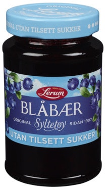 Bilde: © Lerum / Oda Lerum Blåbær Original Uten Tilsatt Sukker