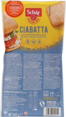 Bilde: © Schär / Oda Schär Ciabatta Glutenfri