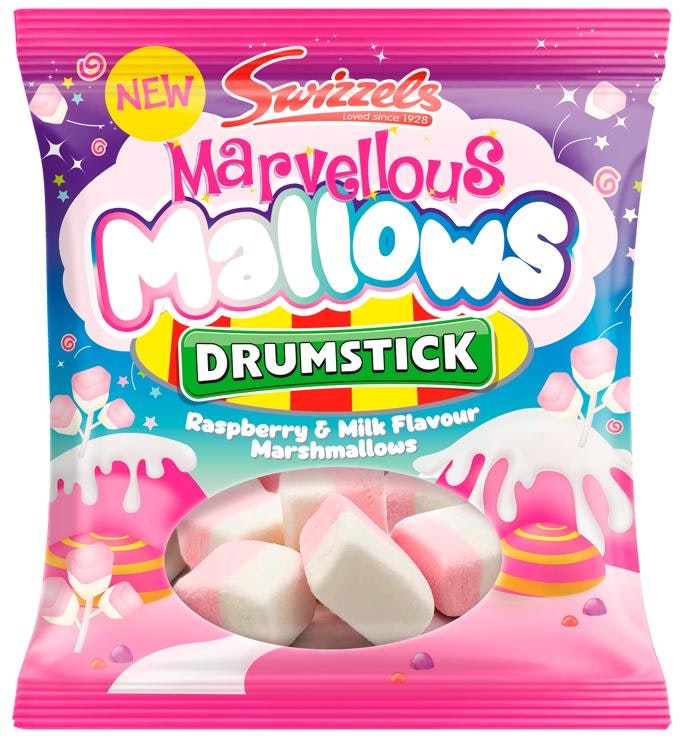 Swizzels Marvellous Drumstick Mallows