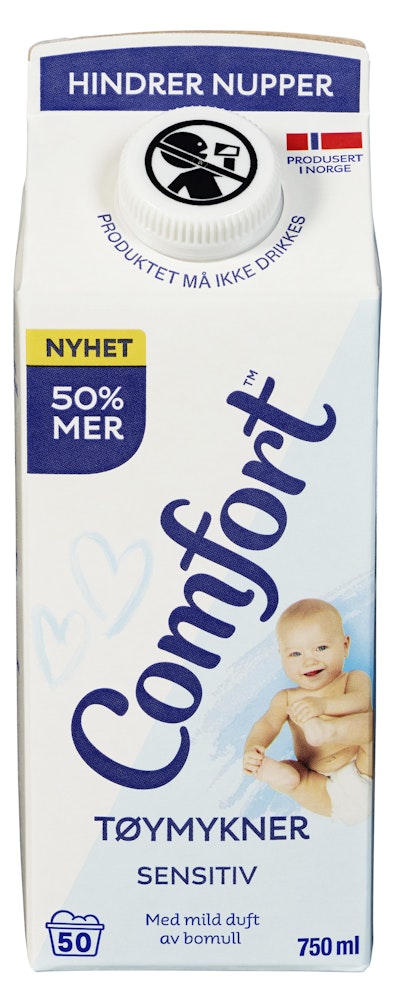 Sensitive Tøymykner, 750 ml