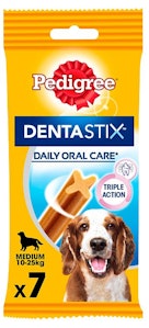 Pedigree Dentastix tannhygiene Middelstore Hunder 7 stk